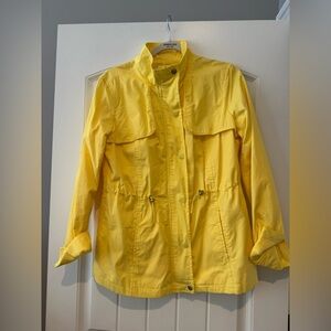 St. John's Bay Bright Yellow Women's Utility Jacket